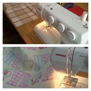 My gorgeous Janome baby in action